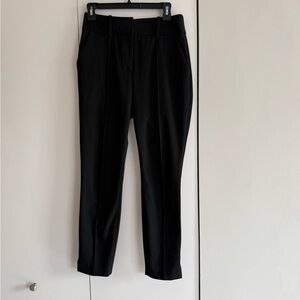 Black Veronica Beard Slim Trousers